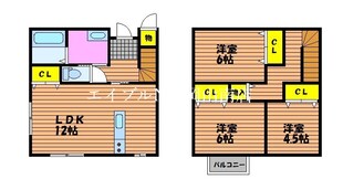 東山・おかでんミュージアム駅駅 徒歩4分 2階の物件間取画像